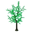 Black LED Cherry Tree, Green Lights