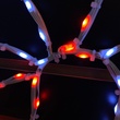 30" Christmas Candy Cane, Cool White and Red LED Lights