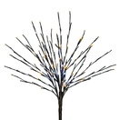 Brown Glimmer Spray Lighted Branches with Pure White / Warm White LED Lights, 1 pc