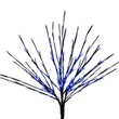 36" Brown Glimmer Spray Lighted Branches, Blue LED Lights, 1 pc
