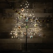3' Black Fairy Light LED Tree 