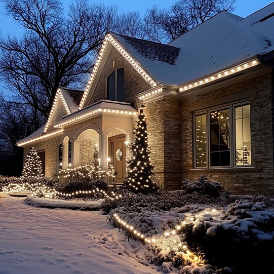 Kringle Traditions TM C9 120V Dimmable Pure White LED Christmas Light Bulbs