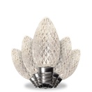 Kringle Traditions TM C9 Pure White LED Christmas Light Bulbs