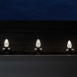 Kringle Traditions TM C9 120V Dimmable Pure White LED Christmas Light Bulbs