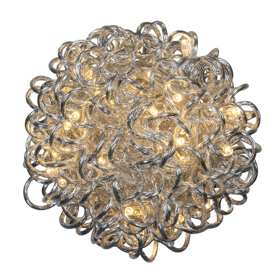 6" Warm White LED Moonlight Orb