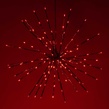 16" Red SuperNova Starburst Lighted Branches, Red LED Lights, 1 pc