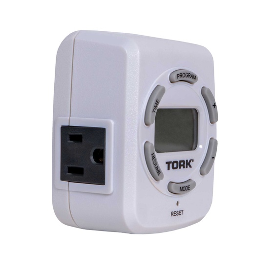 Heavy Duty Digital 7-Day Timer with 2 Grounded Outlets