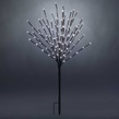 36" Brown Glimmer Spray Lighted Branches, Pure White LED Lights, 1 pc