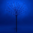 36" Brown Glimmer Spray Lighted Branches, Blue LED Lights, 1 pc