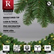 9' x 14" Oregon Fir Prelit Commercial LED Christmas Garland, 100 Warm White Lights