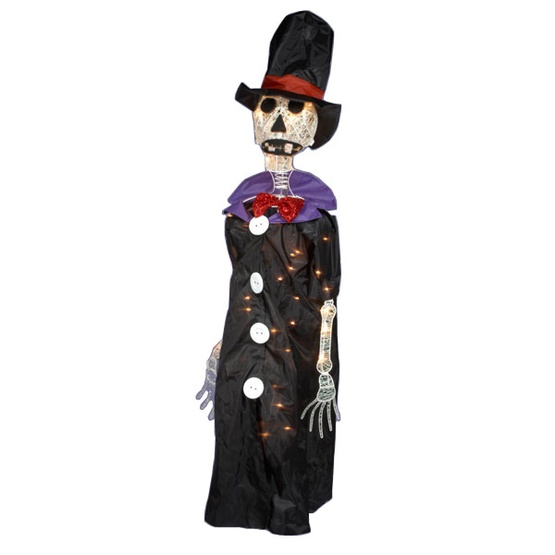 light up animated halloween skeleton