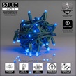 70 D5 TM Blue Lux360 TM LED Christmas Lights, 4" Spacing