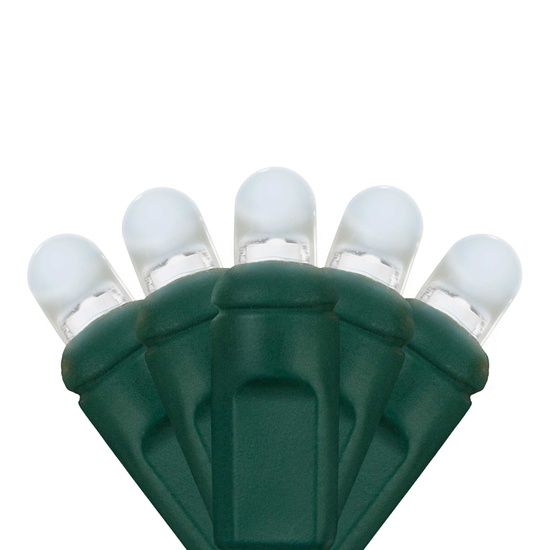 70 D5 TM Cool White Lux360 TM LED Christmas Lights, 4" Spacing