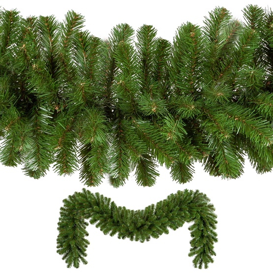 4.5' x 14" Sequoia Fir Commercial Unlit Christmas Garland