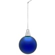 2" Blue Shatterproof Commercial Christmas Ornament, Matte Finish