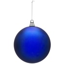 Blue Shatterproof Commercial Christmas Ornament, Matte Finish