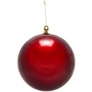 Red Shatterproof Commercial Christmas Ornament, Candy Finish