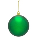 Green Shatterproof Commercial Christmas Ornament, Matte Finish
