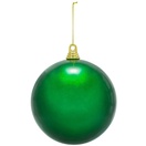 Green Shatterproof Commercial Christmas Ornament, Candy Finish