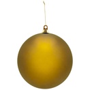 Gold Shatterproof Commercial Christmas Ornament, Matte Finish