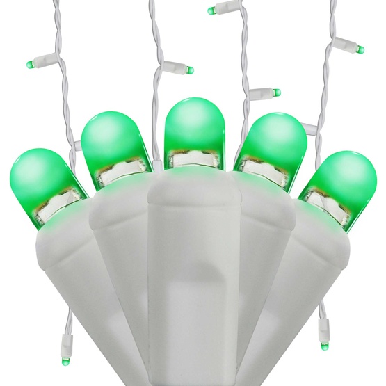 70 Lux360 TM Green D5 TM LED Icicle Lights