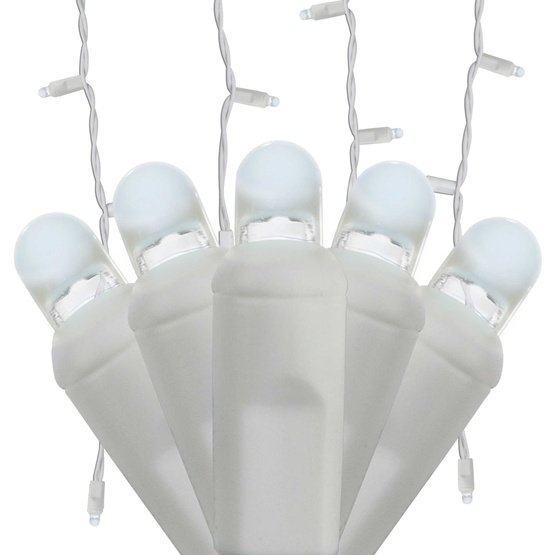 70 Lux360 TM Cool White D5 TM LED Icicle Lights