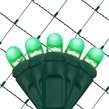 4' x 6' Lux360 TM Green D5 TM LED Net Lights, Green Wire