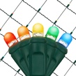 4' x 6' Lux360 TM Multicolor D5 TM LED Net Lights, Green Wire