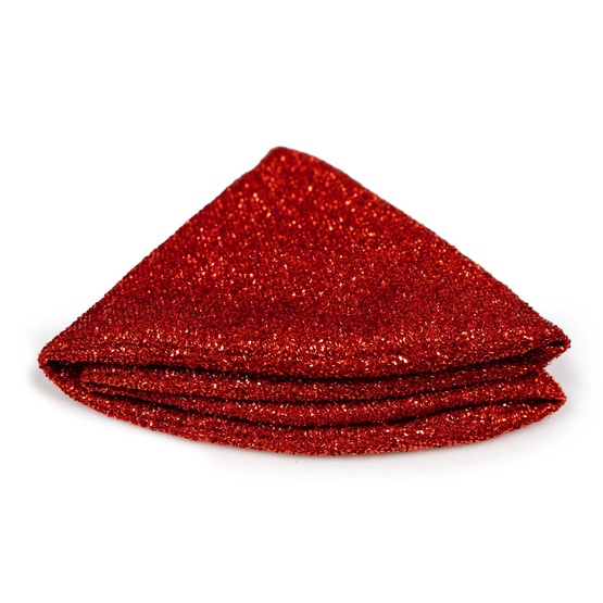 8" Red Polymesh Light Ball Cover