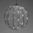 8" Silver Polymesh Light Ball Cover