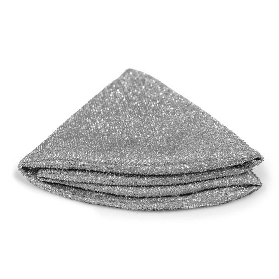 8" Silver Polymesh Light Ball Cover