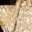 36" Shimmering Warm White LED Crystal 5 Point Star Tree Topper