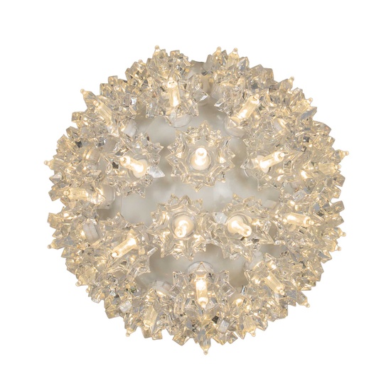 6" Warm White T5 LED Starlight Sphere, 50 Lights