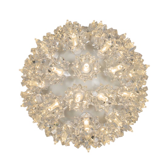 6" Warm White T5 LED Starlight Sphere, 50 Lights