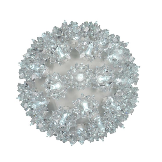 6" Cool White T5 LED Starlight Sphere, 50 Lights