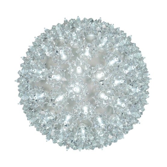 7.5" Cool White T5 LED Starlight Sphere, 100 Lights
