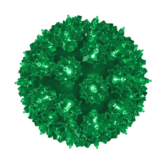 6" Green T5 LED Starlight Sphere, 50 Lights