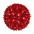 6" Red T5 LED Starlight Sphere, 50 Lights