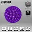7.5" Purple T5 LED Starlight Sphere, 100 Lights