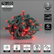 70 D5 TM Red Lux360 TM LED Christmas Lights, 4" Spacing