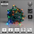 70 D5 TM Multi Color Lux360 TM LED Christmas Lights, 4" Spacing