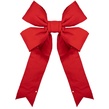 15" Red Structural 3D Canvas Christmas Bow