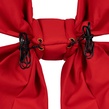 15" Red Structural 3D Canvas Christmas Bow