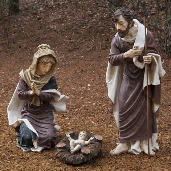 Collectibles, Nativity Sets & Gifts 36" Polyresin Nativity Holy