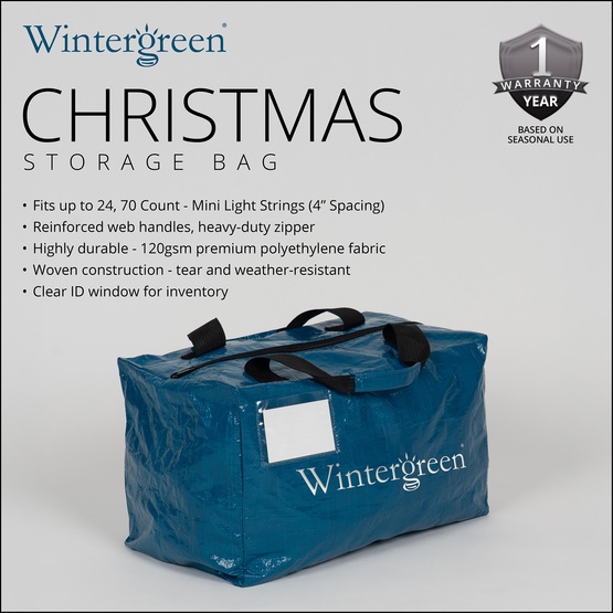 Wintergreen Contractor Pack Christmas Storage Bag
