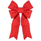 Red Structural 3D Canvas Christmas Bow