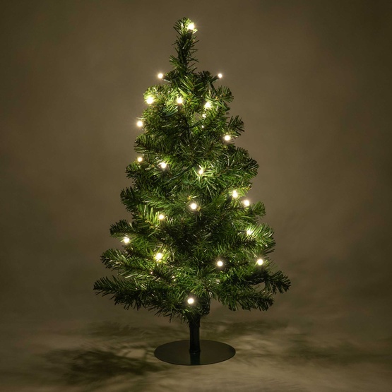 2' Winchester Fir Lux360 TM Prelit Walkway Tree with 85 LED Warm White Lights