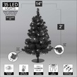 2' Winchester Fir Lux360 TM Prelit Walkway Tree with 85 LED Warm White Lights