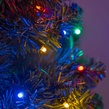 2' Winchester Fir Lux360 TM Prelit Walkway Tree with 85 LED Multicolor Lights