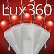 70 Lux360 TM D5 TM Red LED Icicle Lights
